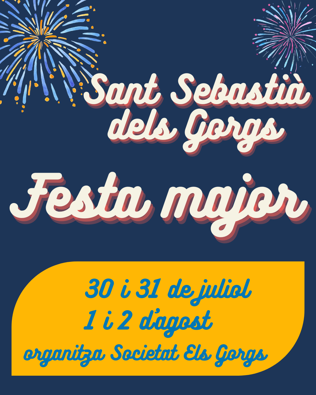 Sant Sebastià dels Gorgs celebra la seva Festa Major amb quatre dies intensos i activitats per a totes les edats