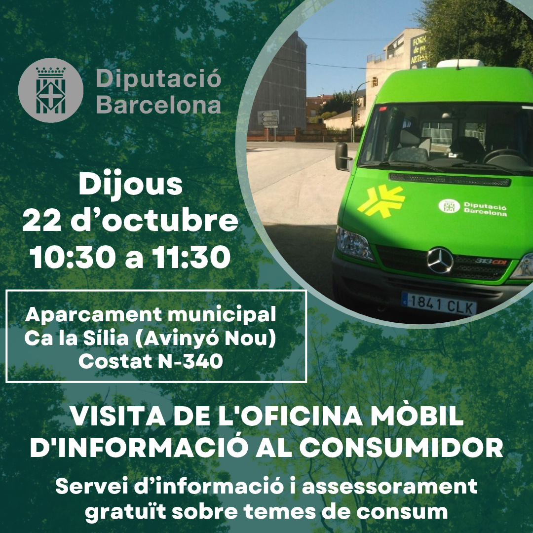 Oficina m&ograve;bil d'informaci&oacute; al consumidor