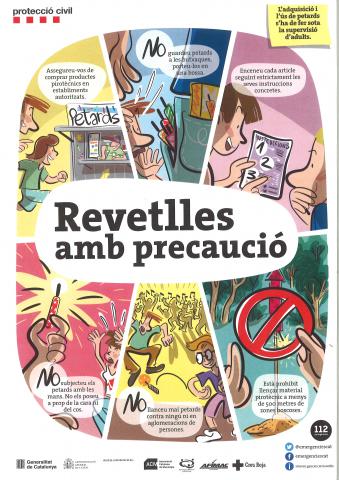 Campanya de sensibilització "Revetlles amb precaució 2019"