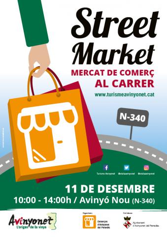 Arriba la 2a edició de l'Avinyonet Street Market - Mercat de comerç al carrer