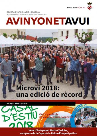 Edició número 101 del butlletí municipal Avinyonet Avui