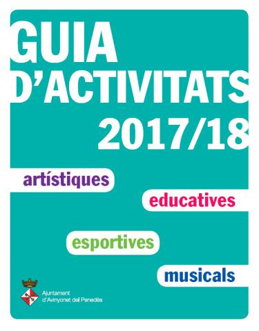 Guia d'activitats 2017-2018