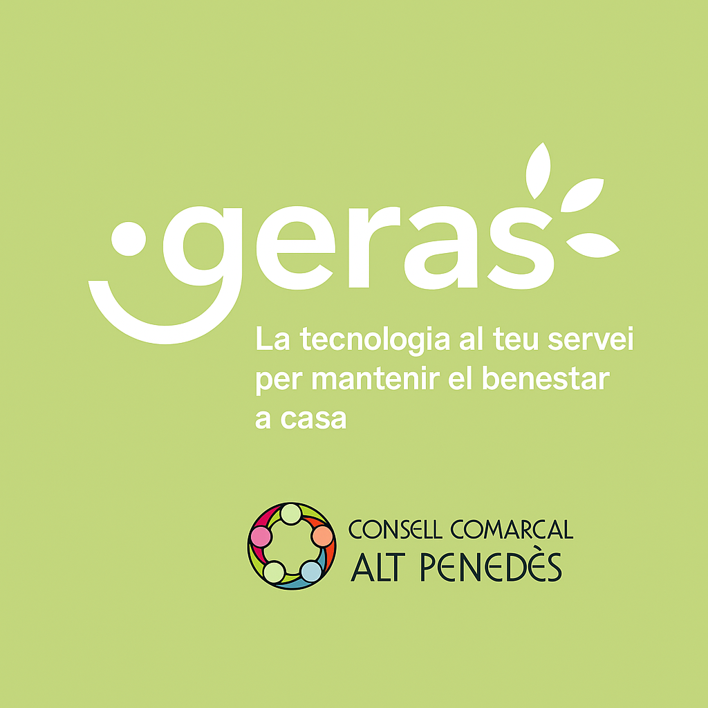 El Consell Comarcal de l??Alt Penedès llança GERAS, un sistema tecnològic per promoure l??envelliment actiu a casa