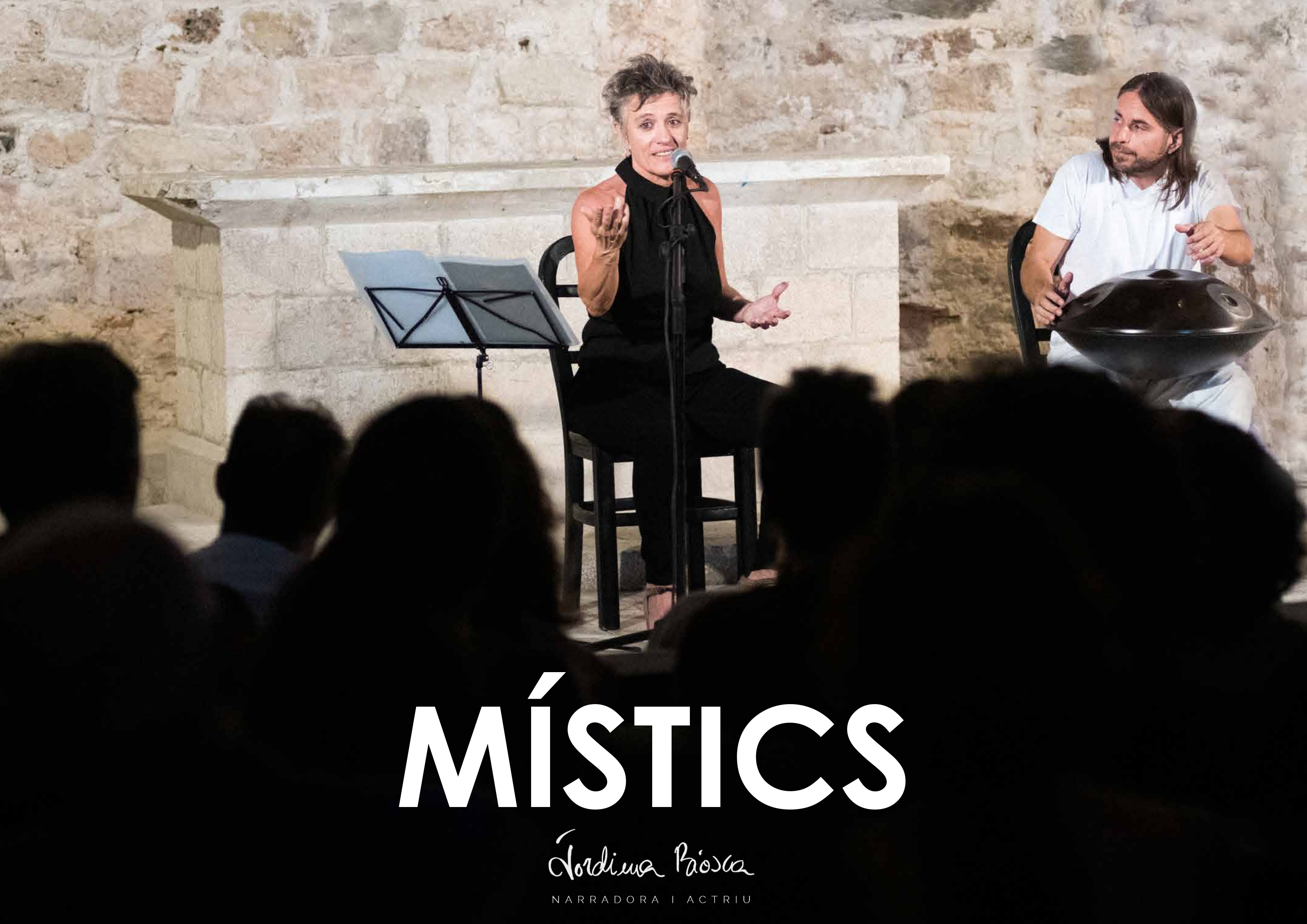 Espectacle "Místics" al Claustre del Monestir de Sant Sebastià dels Gorgs