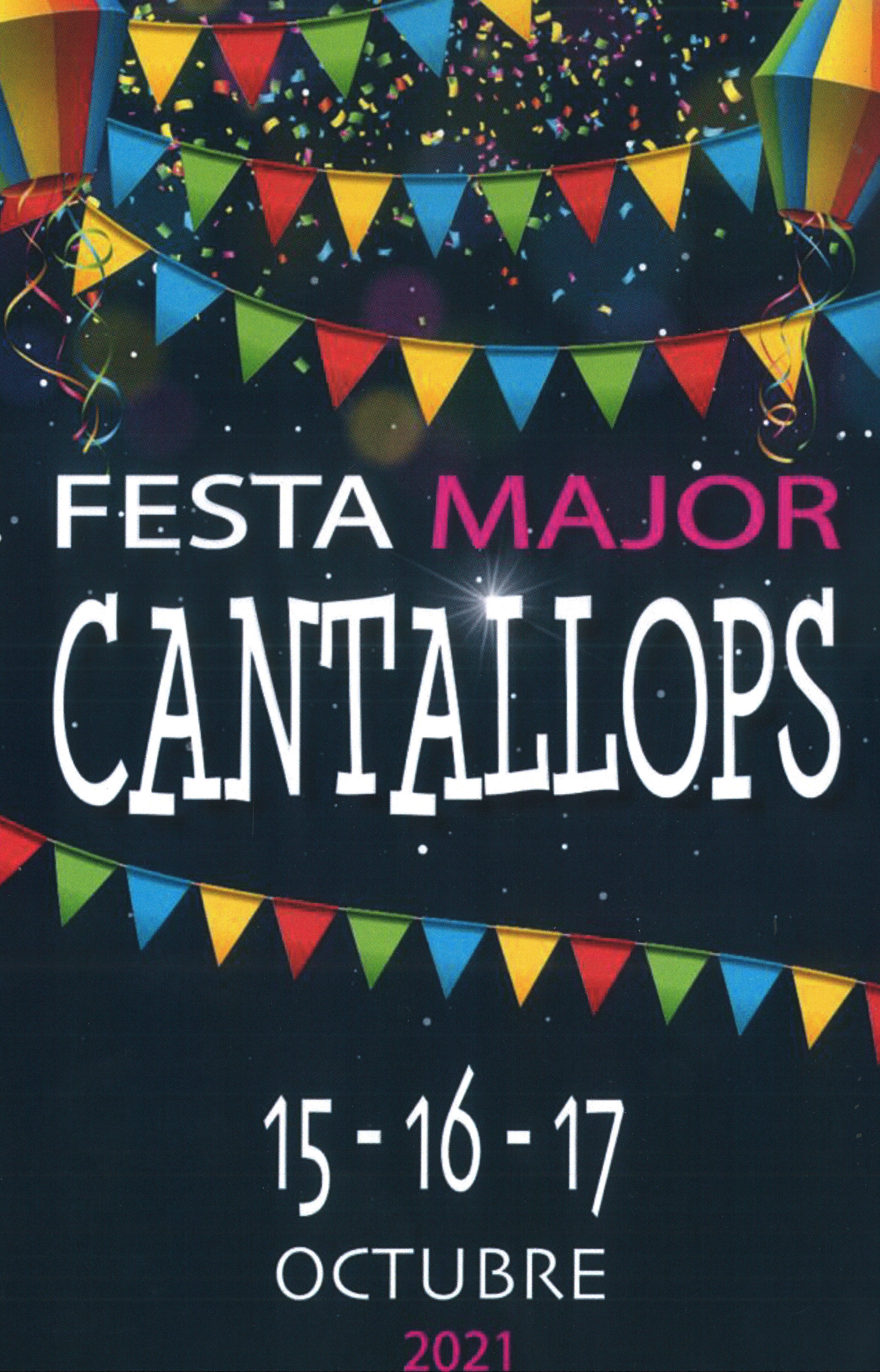 Festa Major de Cantallops - 15, 16 i 17 d'octubre